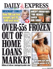 Daily Express (UK) Newspaper Front Page for 11 August 2020