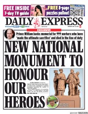 Daily Express (UK) Newspaper Front Page for 30 May 2020