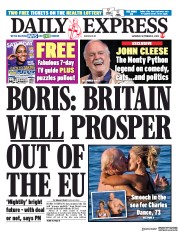 Daily Express (UK) Newspaper Front Page for 5 September 2020