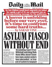 Daily Mail front page for 10 December 2025