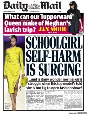 Daily Mail (UK) Newspaper Front Page for 22 February 2019