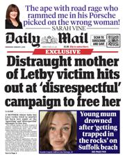 Daily Mail front page for 5 February 2025