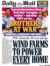 Daily Mail (UK) Newspaper Front Page for 6 October 2020