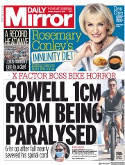 Daily Mirror (UK) Newspaper Front Page for 10 August 2020