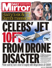 Daily Mirror (UK) Newspaper Front Page for 17 December 2019