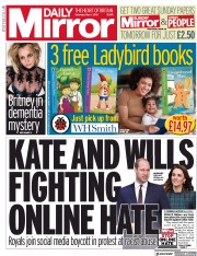 Daily Mirror (UK) Newspaper Front Page for 1 May 2021