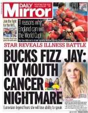 Daily Mirror (UK) Newspaper Front Page for 26 June 2018