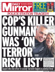 Daily Mirror (UK) Newspaper Front Page for 26 September 2020