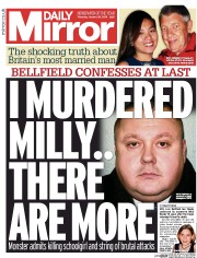 Daily Mirror (UK) Newspaper Front Page for 28 January 2016