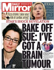 Daily Mirror (UK) Newspaper Front Page for 2 September 2015