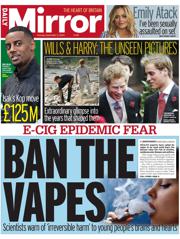 Daily Mirror front page for 2 September 2025