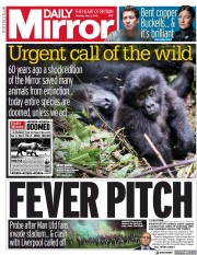 Daily Mirror (UK) Newspaper Front Page for 3 May 2021