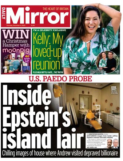 Daily Mirror Newspaper Front Page (UK) for 4 December 2025