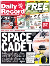 Daily Record (UK) Newspaper Front Page for 17 July 2021