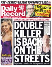 Daily Record front page for 4 March 2026