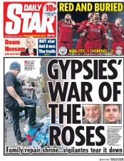 Daily Star (UK) Newspaper Front Page for 11 April 2018