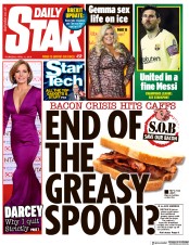 Daily Star (UK) Newspaper Front Page for 11 April 2019