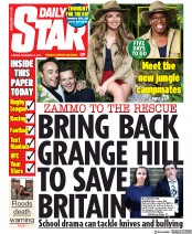 Daily Star (UK) Newspaper Front Page for 12 November 2019