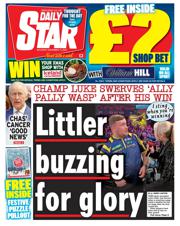 Daily Star front page for 13 December 2025