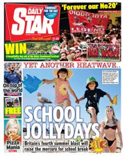 Daily Star front page for 14 July 2025