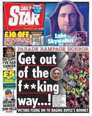 Daily Star front page for 16 December 2025