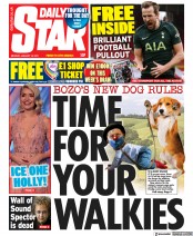 Daily Star (UK) Newspaper Front Page for 18 January 2021