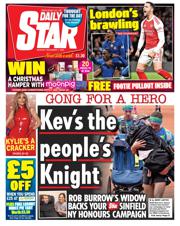 Daily Star front page for 1 December 2025