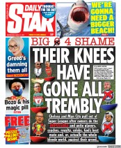 Daily Star (UK) Newspaper Front Page for 21 April 2021