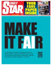 Daily Star front page for 25 February 2025