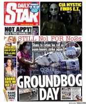 Daily Star (UK) Newspaper Front Page for 25 September 2020