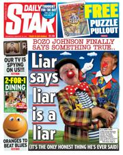 Daily Star front page for 26 February 2025