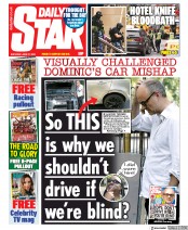 Daily Star (UK) Newspaper Front Page for 27 June 2020