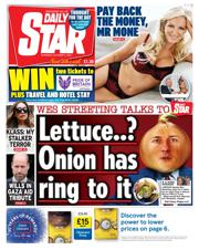 Daily Star front page for 2 October 2025