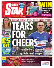 Daily Star front page for 2 December 2025