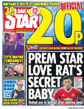 Daily Star (UK) Newspaper Front Page for 31 May 2016