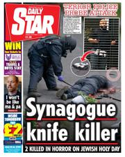 Daily Star front page for 3 October 2025