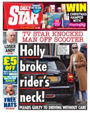 Daily Star front page for 3 December 2025