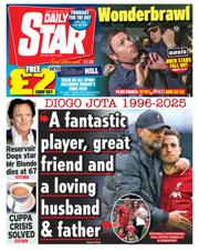 Daily Star front page for 4 July 2025