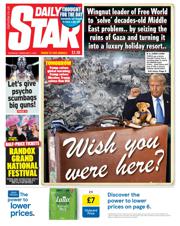 Daily Star front page for 6 February 2025