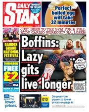 Daily Star front page for 7 February 2025