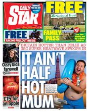 Daily Star front page for 7 July 2025