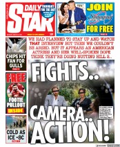 Daily Star (UK) Newspaper Front Page for 8 March 2021