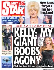 Daily Star (UK) Newspaper Front Page for 9 January 2019