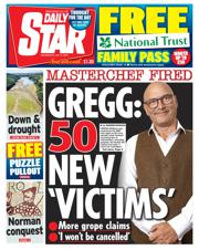 Daily Star front page for 9 July 2025