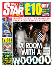 Daily Star Sunday front page for 15 December 2024