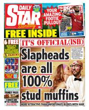 Daily Star Sunday front page for 26 January 2025