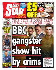 Daily Star Sunday front page for 30 November 2025