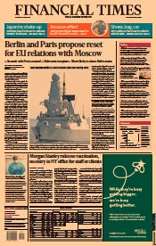 Financial Times (UK) Newspaper Front Page for 24 June 2021