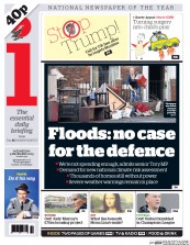 I Newspaper (UK) Newspaper Front Page for 10 December 2015