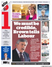 I Newspaper (UK) Newspaper Front Page for 17 August 2015